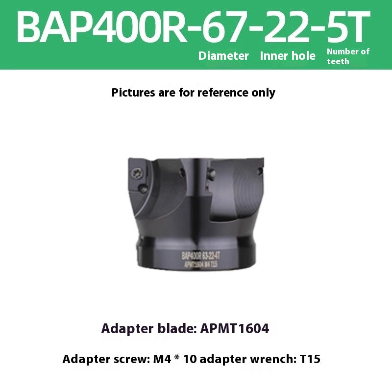 2075-CNC 90 degree right-angle BAP300R/400R milling cutter head machining center 1604 cutter head non-standard 45 60 65 Shandong Denso Pricision Tools Co.,Ltd.